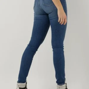 Calvin Klein Skinny Jeans High Rise Skinny En Bleu dernières 9