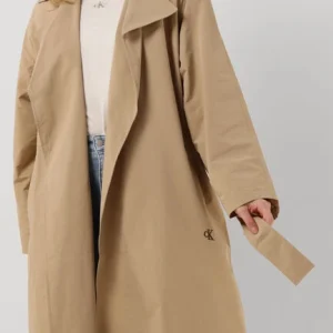 design à la mode Calvin Klein Oversized Trench Coat Sable 11