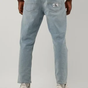 Officielle Calvin Klein Straight Leg Jeans Dad Jean En Bleu 9