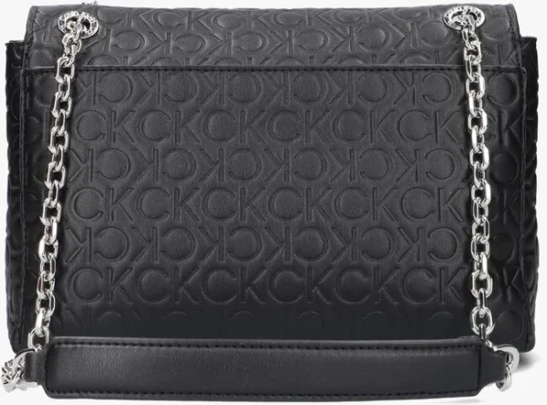 Calvin Klein Re-lock Ew Conv Xbody Emb Mono Sac Bandoulière En Noir Livraison gratuite 4