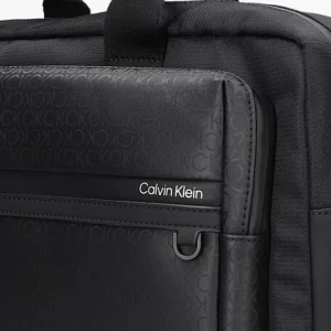 Calvin Klein Daily Tech Conv 2g Laptop Mono Sac Pour Ordinateur Portable En Noir le grand escompte 15