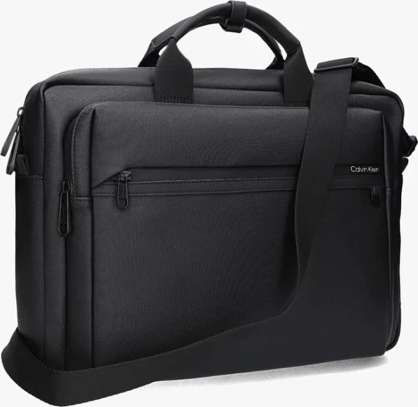 Paris Calvin Klein Daily Tech Conv 2g Laptop Bag Sac Pour Ordinateur Portable En Noir 3