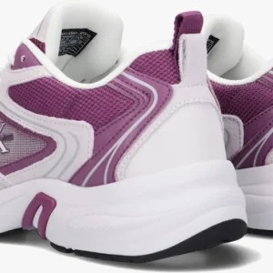 Meilleur Prix Garanti Calvin Klein Retro Tennis Dames Baskets Basses En Violet 12