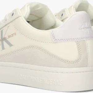 magasin solde Calvin Klein Classic Cupsole Baskets Basses En Beige 12