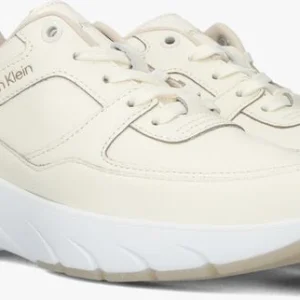 Calvin Klein Elevated Runner Baskets Basses En Blanc achetez 9