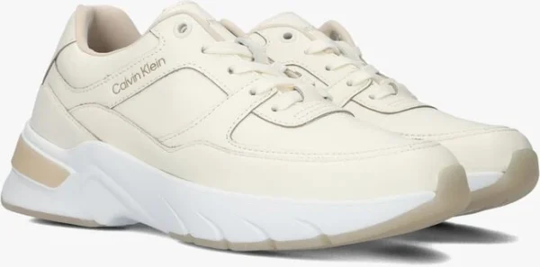 Calvin Klein Elevated Runner Baskets Basses En Blanc achetez 3