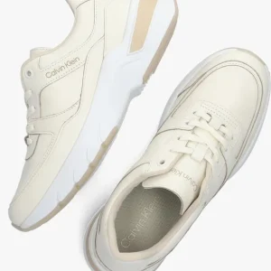 Calvin Klein Elevated Runner Baskets Basses En Blanc achetez 15