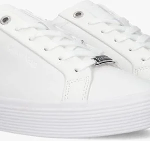 Calvin Klein Vulc Lace Up Baskets Basses En Blanc officiel 10