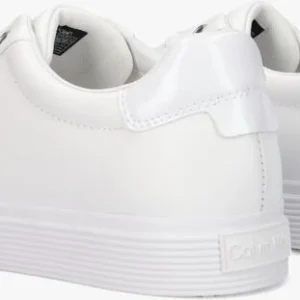 Calvin Klein Vulc Lace Up Baskets Basses En Blanc officiel 12