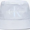 Calvin Klein Monogram Bucket Hat Chapeau En Bleu mode pas chere 17