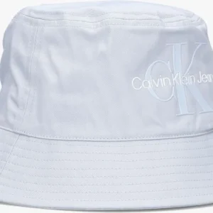 Calvin Klein Monogram Bucket Hat Chapeau En Bleu mode pas chere 9