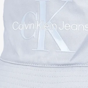 Calvin Klein Monogram Bucket Hat Chapeau En Bleu mode pas chere 15