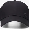 haute qualité Calvin Klein Ck Bombed Metal Bb Cap Casquette En Noir 17