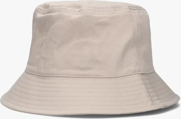 Calvin Klein Monogram Bucket Hat Chapeau En Beige Retour Facile et Gratuit 4