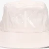 excellente qualité Calvin Klein Monogram Bucket Hat Chapeau En Rose 19