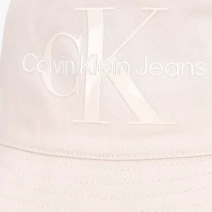 excellente qualité Calvin Klein Monogram Bucket Hat Chapeau En Rose 15