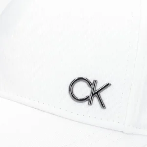 pas cher Calvin Klein Ck Bombed Metal Bb Cap Casquette En Blanc 15