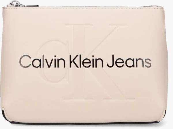 vente pas cher Calvin Klein Sculpted Camera Pouch21 Mono Sac Bandoulière En Rose 1