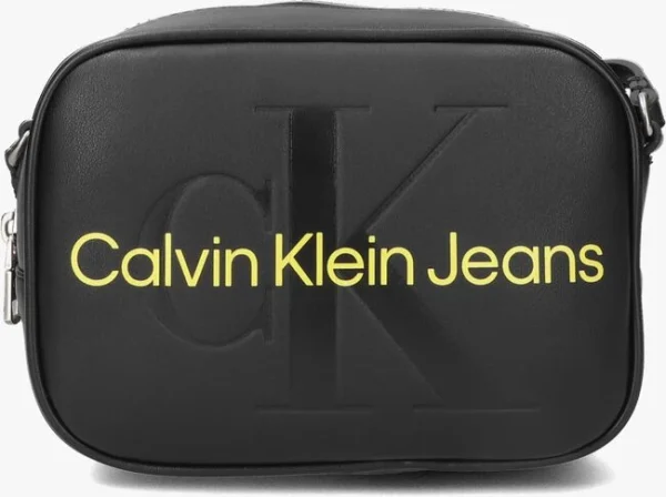 en vente Calvin Klein Sculpted Camera Bag18 Monol Sac Bandoulière En Noir 1