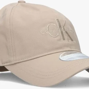 à prix très bas Calvin Klein Monogram Cap Casquette En Taupe 9