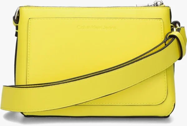 Calvin Klein Sculpted Camera Pouch21 Mono Sac Bandoulière En Jaune prix le plus bas 4