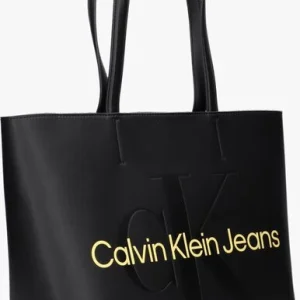 Calvin Klein Sculpted Shopper29 Mono Shopper En Noir pas cher marque 9