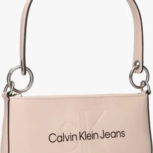 Meilleur Prix Calvin Klein Sculpted Shoulder Pouch25 Mono Sac Bandoulière En Beige 9