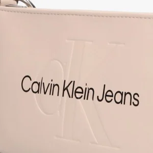 Meilleur Prix Calvin Klein Sculpted Shoulder Pouch25 Mono Sac Bandoulière En Beige 15