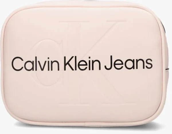 Paiement sécurisé Calvin Klein Sculpted Camera Bag18 Monol Sac Bandoulière En Rose 1