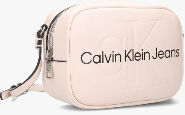 Paiement sécurisé Calvin Klein Sculpted Camera Bag18 Monol Sac Bandoulière En Rose 3