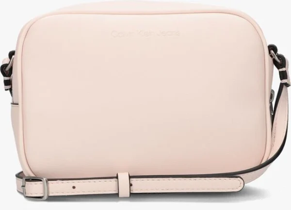 Paiement sécurisé Calvin Klein Sculpted Camera Bag18 Monol Sac Bandoulière En Rose 4