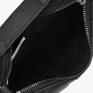 Calvin Klein Re-lock Quilt Cres Mini Bag Sac à Main En Noir Retour Facile et Gratuit 13