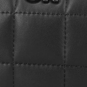 Calvin Klein Re-lock Quilt Cres Mini Bag Sac à Main En Noir Retour Facile et Gratuit 15