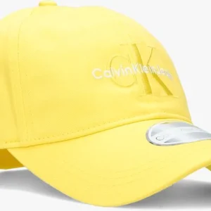 Calvin Klein Monogram Cap Casquette En Jaune solde en ligne 9