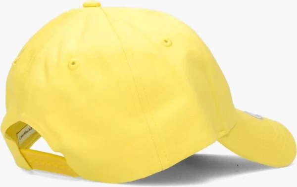 Calvin Klein Monogram Cap Casquette En Jaune solde en ligne 4