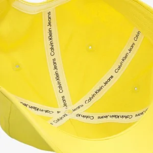 Calvin Klein Monogram Cap Casquette En Jaune solde en ligne 13