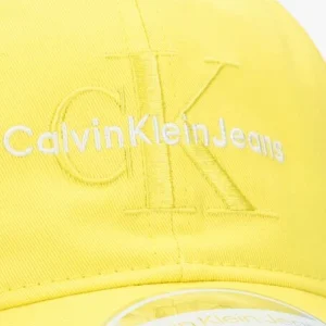 Calvin Klein Monogram Cap Casquette En Jaune solde en ligne 15