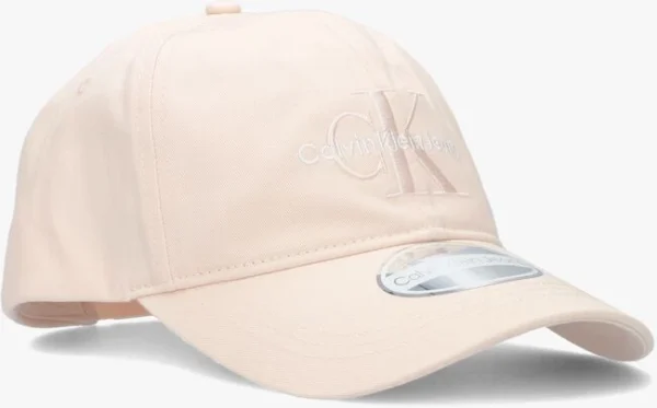 grossiste Calvin Klein Monogram Cap Casquette En Rose 3