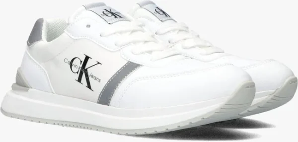 Calvin Klein 1594×092 Baskets Basses En Blanc Couleurs variées 3