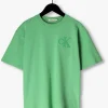 Calvin Klein T-shirt Interlock Pique Ss T-shirt 1 En Vert acheter en ligne 8