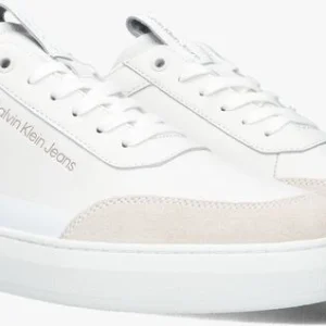 Calvin Klein Casual Cupsole Baskets Basses En Blanc design à la mode 9