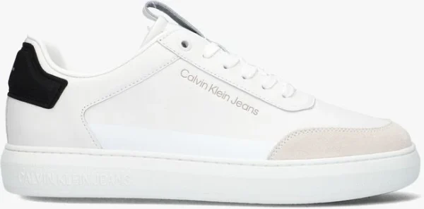 Calvin Klein Casual Cupsole Baskets Basses En Blanc design à la mode 1