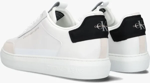 Calvin Klein Casual Cupsole Baskets Basses En Blanc design à la mode 4