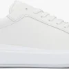 Calvin Klein Low Top Lace Up Baskets Basses En Blanc boutique en ligne france 17