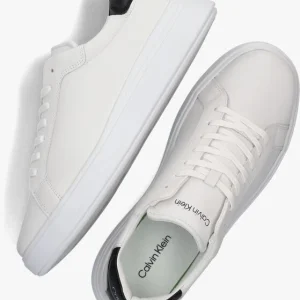 Calvin Klein Low Top Lace Up Baskets Basses En Blanc boutique en ligne france 16