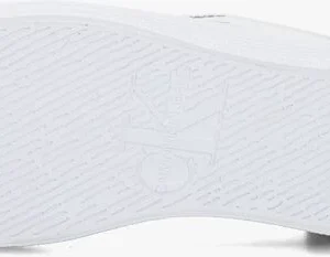 Calvin Klein Vulc Flatform Essential Baskets Basses En Blanc grande qualité 14