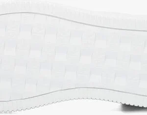 mode Calvin Klein Chunky Cupsole Lac Up Dames Baskets Basses En Blanc 14