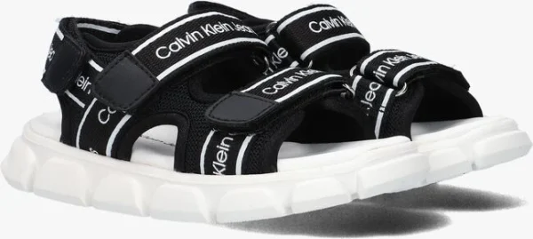 Calvin Klein V1b2-80610 Sandales En Noir mode 3