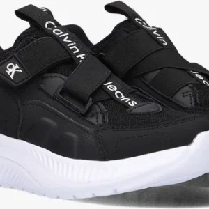 Calvin Klein V3x9-80598 Baskets Basses En Noir mode pas chere 9