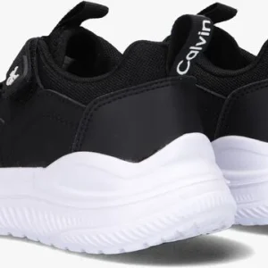 Calvin Klein V3x9-80598 Baskets Basses En Noir mode pas chere 11